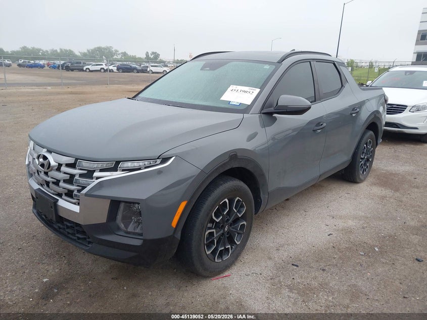 2024 Hyundai Santa cruz VIN 5NTJCDAE9RH082826 IAAI salvage auction — HAIL, Original (Texas), sold $14,800 on 2026-07-07 (photo 2)