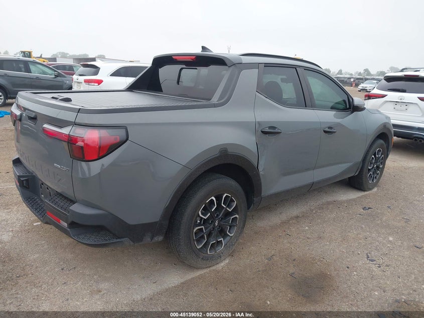 2024 Hyundai Santa cruz VIN 5NTJCDAE9RH082826 IAAI salvage auction — HAIL, Original (Texas), sold $14,800 on 2026-07-07 (photo 4)