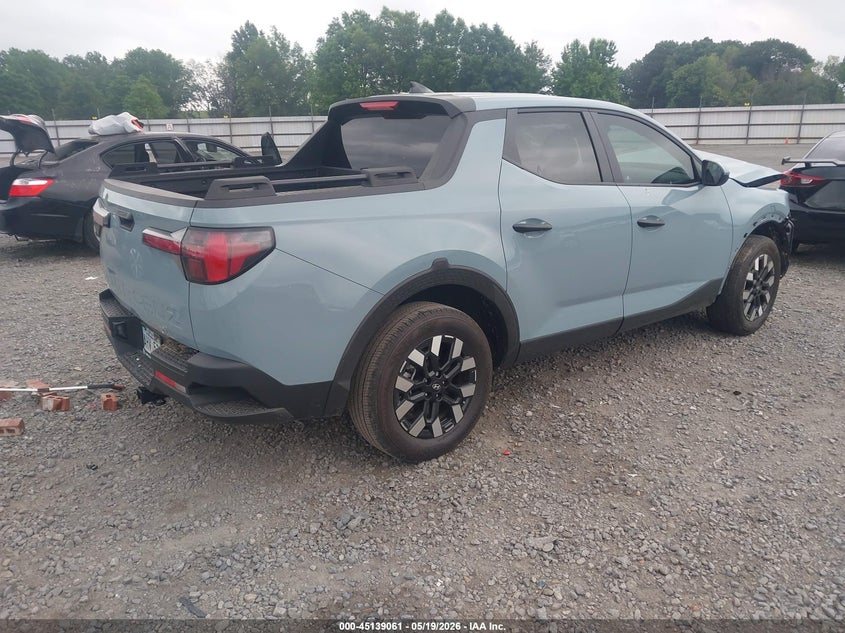 2025 Hyundai Santa cruz VIN 5NTJA4DE2SH147376 IAAI salvage auction — FRONT END, Salvage (Arkansas), sold $4,600 on 2026-07-22 (photo 4)