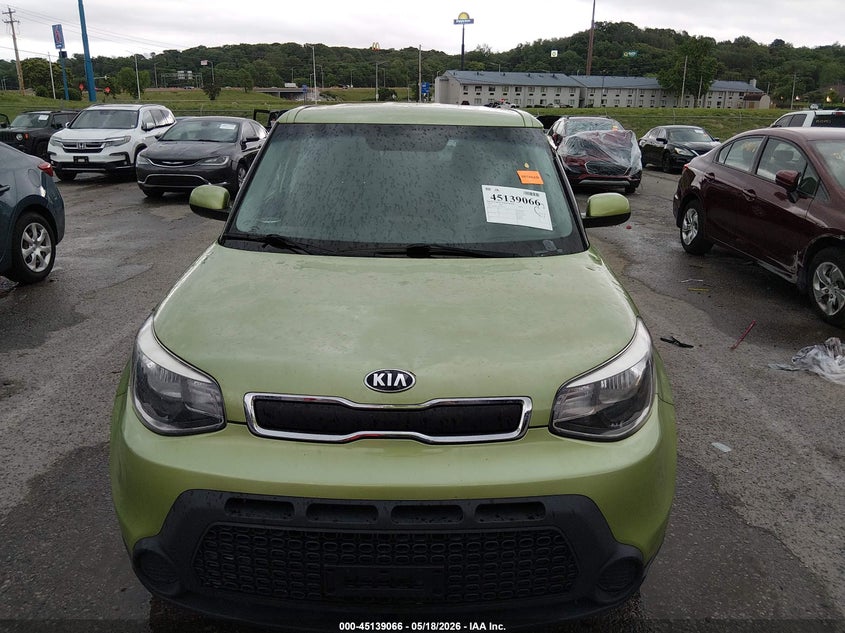 2016 Kia Soul VIN KNDJN2A26G7871522 IAAI salvage auction — HAIL, Salvage (Missouri), sold $500 on 2026-07-14 (photo 6)