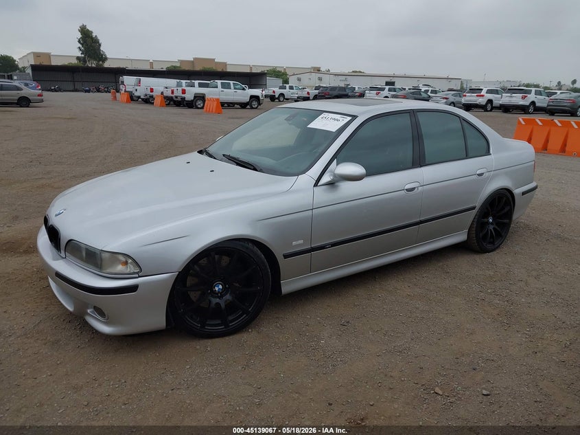 2000 BMW M5 VIN WBSDE9341YBZ94656 IAAI salvage auction — NORMAL WEAR, Clear - Dealer Only (California), sold $18,000 on 2026-07-06 (photo 2)