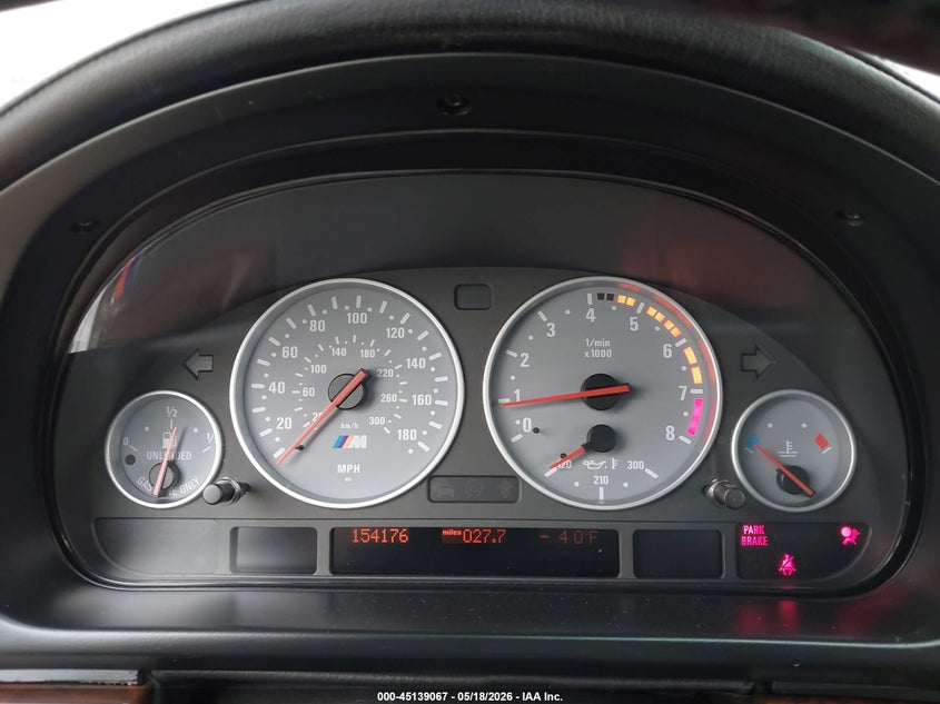 2000 BMW M5 VIN WBSDE9341YBZ94656 IAAI salvage auction — NORMAL WEAR, Clear - Dealer Only (California), sold $18,000 on 2026-07-06 (photo 7)