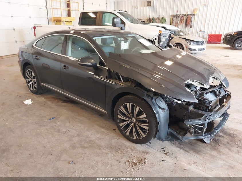 2020 Volkswagen Arteon VIN WVWBR7AN5LE014338 IAAI salvage auction — FRONT END, Clear (Michigan), sold $3,000 on 2026-07-21 (photo 1)