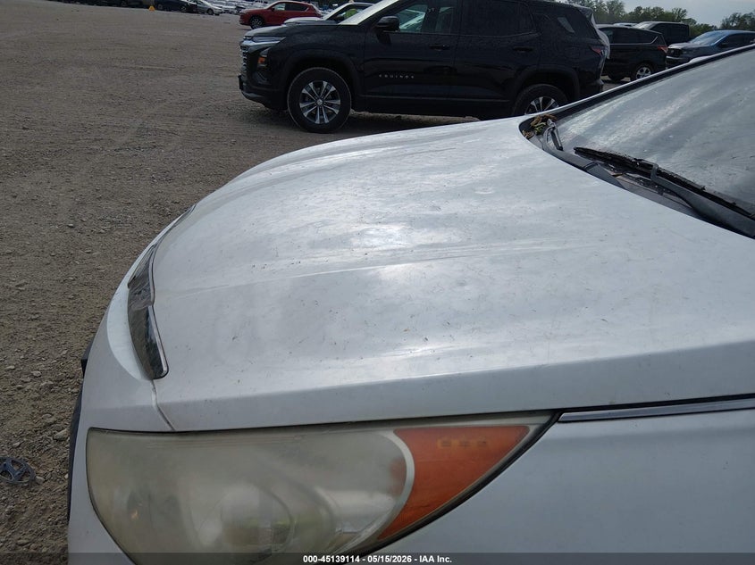 2013 Hyundai Sonata VIN KMHEC4A42DA080371 IAAI salvage auction — HAIL, Clear (Missouri), sold $25 on 2026-07-30 (photo 6)