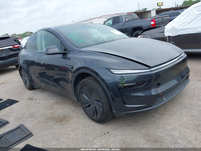 2026 Tesla Model y VIN 7SAYGDEE1TF342205 IAAI salvage auction — REAR END, Original (Texas), sold $20,800 on 2026-07-16 (photo 1)