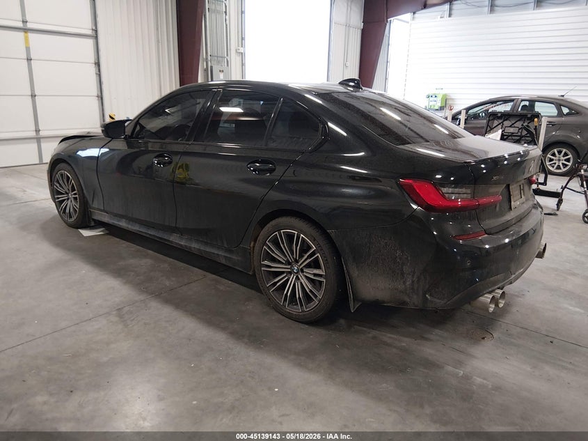 2020 BMW 3er VIN WBA5U9C02LFH29774 IAAI salvage auction — FRONT END, Wait Title, sold $14,500 on 2026-08-29 (photo 3)