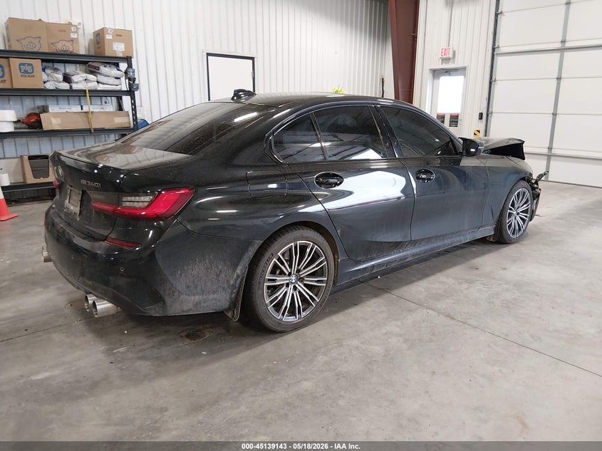 2020 BMW 3er VIN WBA5U9C02LFH29774 IAAI salvage auction — FRONT END, Wait Title, sold $14,500 on 2026-08-29 (photo 4)
