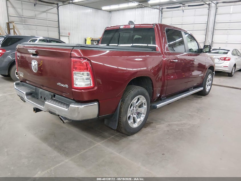 2019 Ram 1500 VIN 1C6SRFFT6KN709810 IAAI salvage auction — FRONT END, Salvage (Minnesota), sold $5,050 on 2026-08-25 (photo 4)