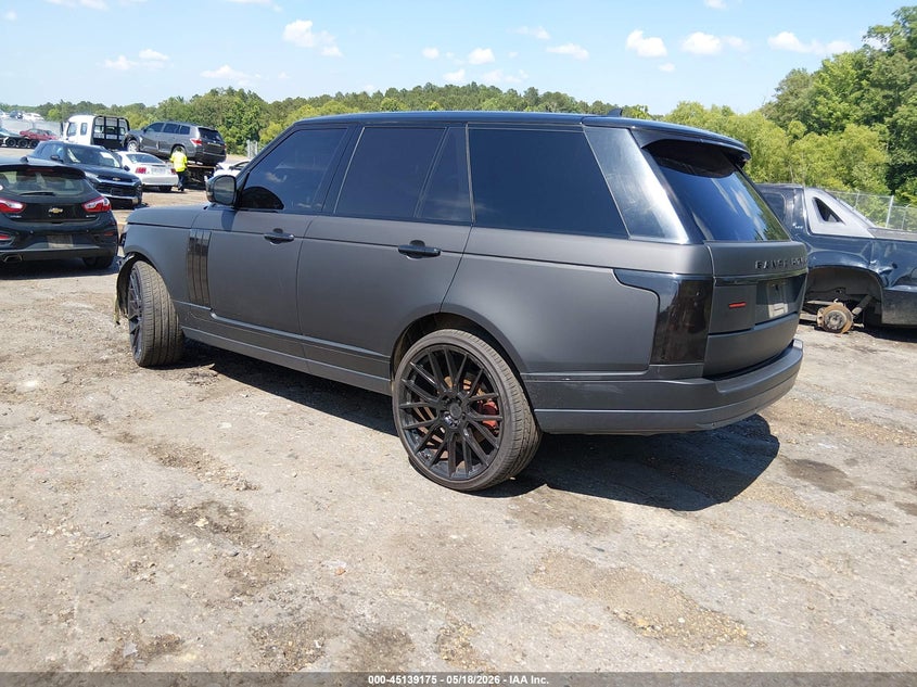 2016 Land rover RANGE ROVER VIN SALGS2EF7GA245957 IAAI salvage auction — FRONT END, Salvage (Mississippi), sold $6,200 on 2026-07-12 (photo 3)