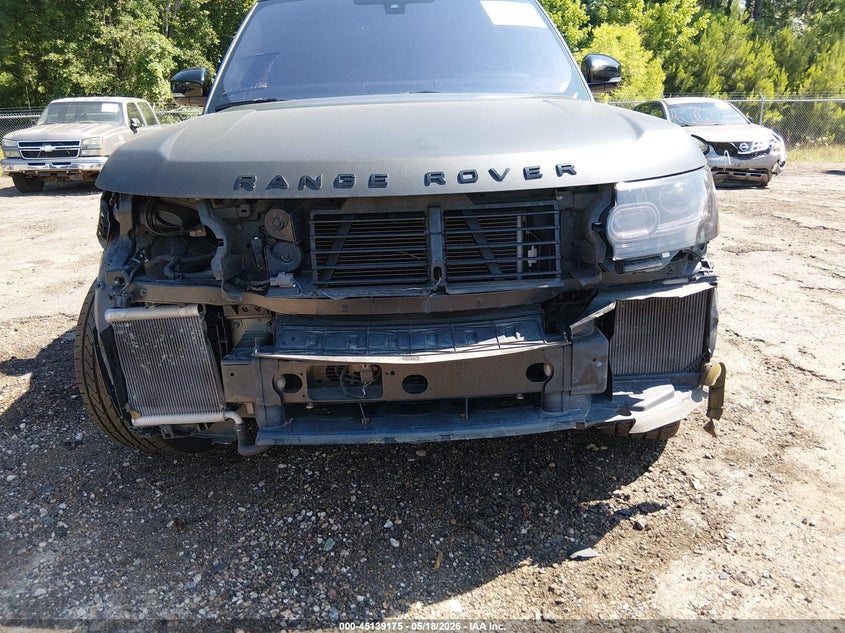 2016 Land rover RANGE ROVER VIN SALGS2EF7GA245957 IAAI salvage auction — FRONT END, Salvage (Mississippi), sold $6,200 on 2026-07-12 (photo 6)
