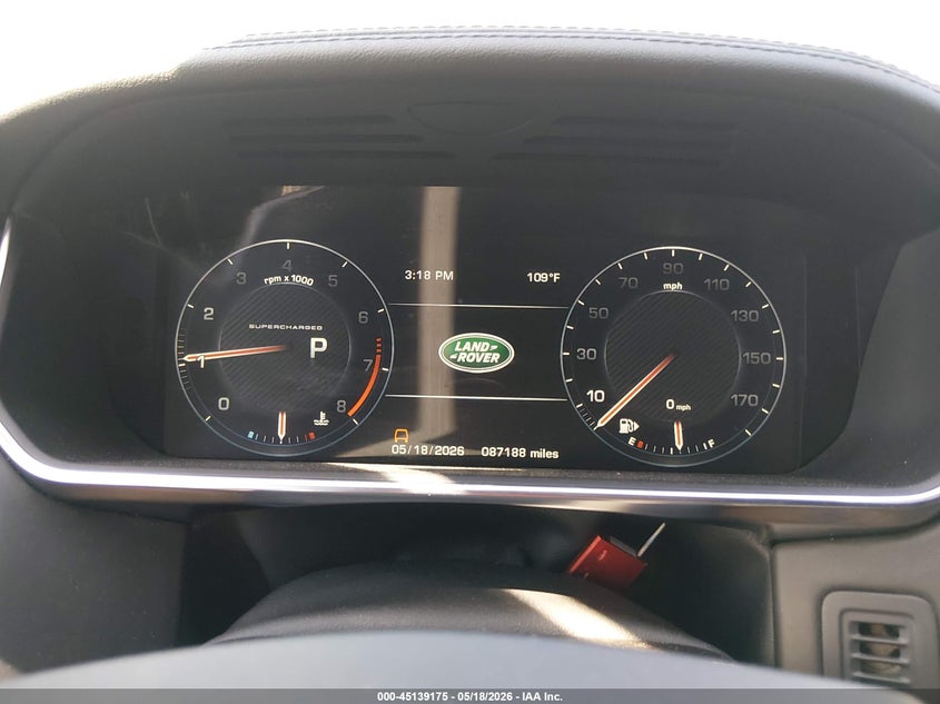 2016 Land rover RANGE ROVER VIN SALGS2EF7GA245957 IAAI salvage auction — FRONT END, Salvage (Mississippi), sold $6,200 on 2026-07-12 (photo 7)