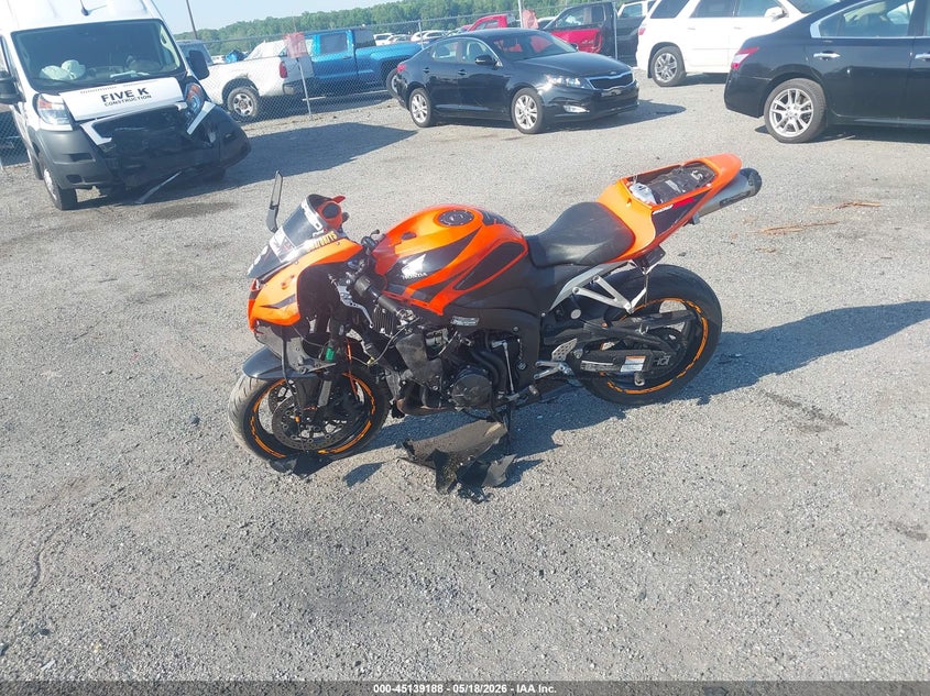 2008 Honda Cbr600 VIN JH2PC40078M100931 IAAI salvage auction — FRONT END, Salvage - Greater Than 75% (Maryland), sold $1,250 on 2026-07-07 (photo 2)