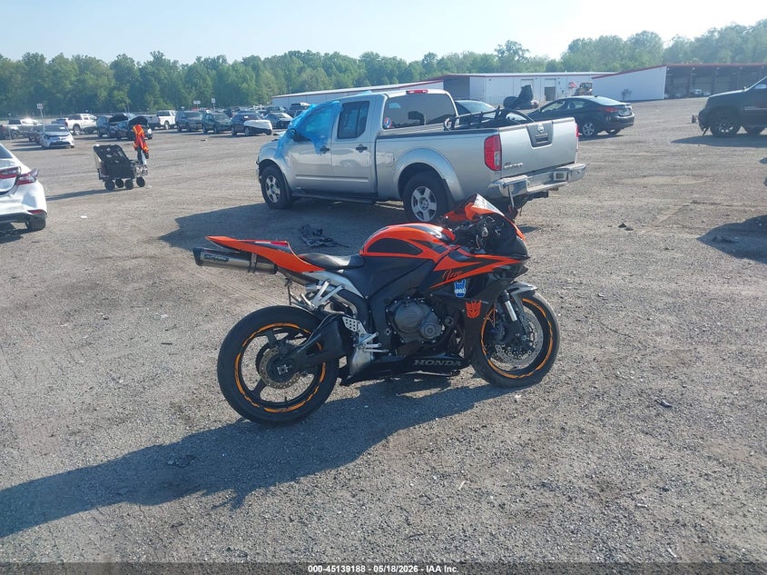 2008 Honda Cbr600 VIN JH2PC40078M100931 IAAI salvage auction — FRONT END, Salvage - Greater Than 75% (Maryland), sold $1,250 on 2026-07-07 (photo 4)
