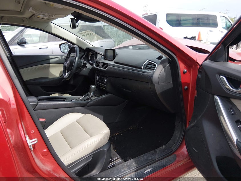 2016 Mazda 6 VIN JM1GJ1T54G1404769 IAAI salvage auction — LEFT FRONT, Salvage (Kansas), sold $1,700 on 2026-07-10 (photo 5)