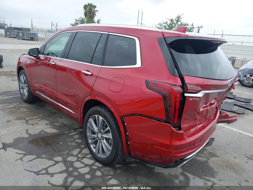 2022 Cadillac Xt6 VIN 1GYKPCRS1NZ136158 IAAI salvage auction — REAR END, Salvage Title, sold $8,750 on 2026-08-21 (photo 3)