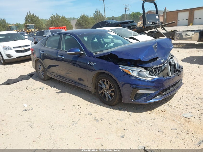 2019 Kia Optima VIN 5XXGT4L34KG362224 IAAI salvage auction — FRONT END, Salvage (South Carolina), sold $1,150 on 2026-07-06 (photo 1)