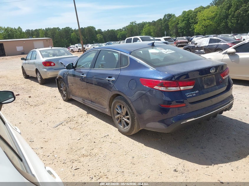 2019 Kia Optima VIN 5XXGT4L34KG362224 IAAI salvage auction — FRONT END, Salvage (South Carolina), sold $1,150 on 2026-07-06 (photo 3)