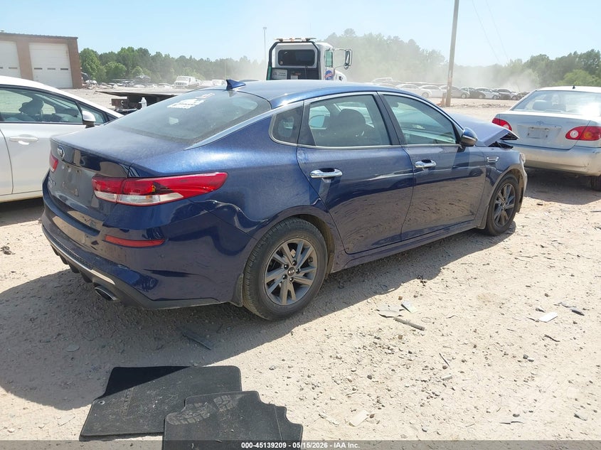 2019 Kia Optima VIN 5XXGT4L34KG362224 IAAI salvage auction — FRONT END, Salvage (South Carolina), sold $1,150 on 2026-07-06 (photo 4)