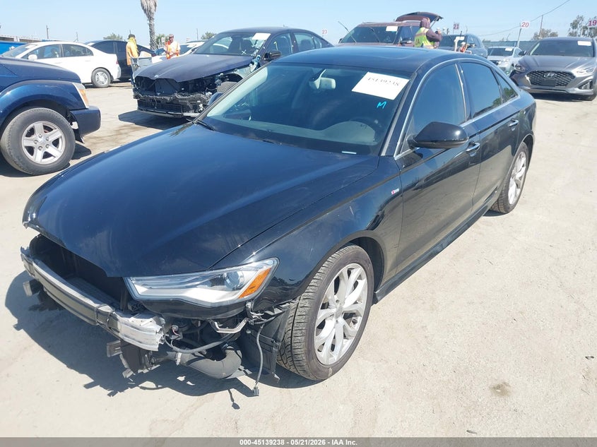 2018 Audi A6 VIN WAUC8AFC4JN063097 IAAI salvage auction — FRONT END, Salvage (California), sold $4,900 on 2026-07-29 (photo 2)