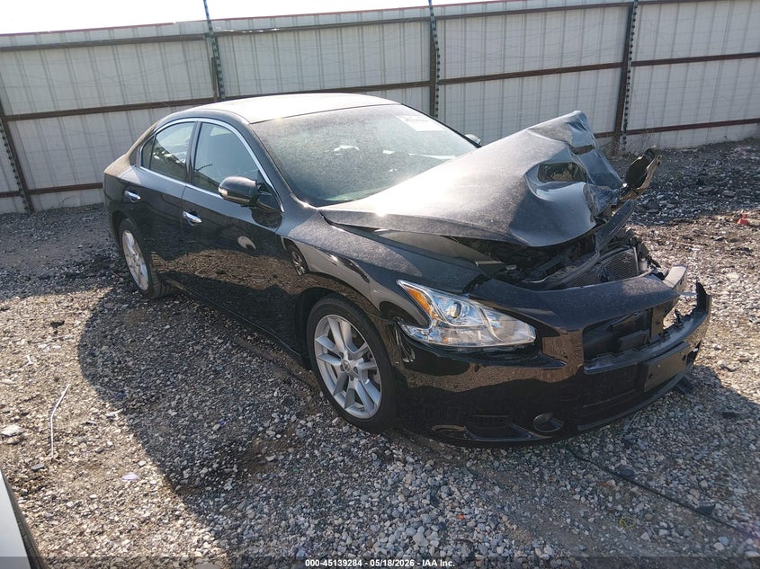 2010 Nissan Maxima VIN 1N4AA5AP2AC859316 IAAI salvage auction — FRONT END, Salvage (Arkansas), sold $850 on 2026-07-09 (photo 1)