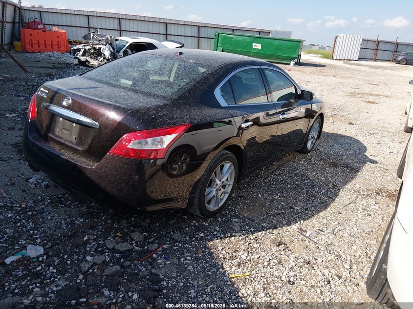 2010 Nissan Maxima VIN 1N4AA5AP2AC859316 IAAI salvage auction — FRONT END, Salvage (Arkansas), sold $850 on 2026-07-09 (photo 4)