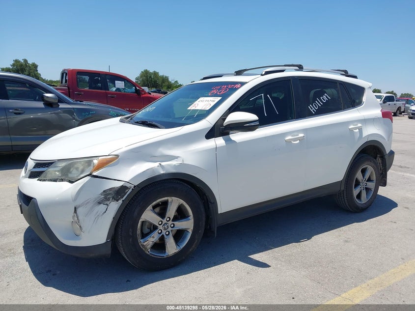 2015 Toyota Rav 4 VIN JTMWFREV3FJ039847 IAAI salvage auction — LEFT FRONT, Salvage Title, sold $4,800 on 2026-07-31 (photo 6)
