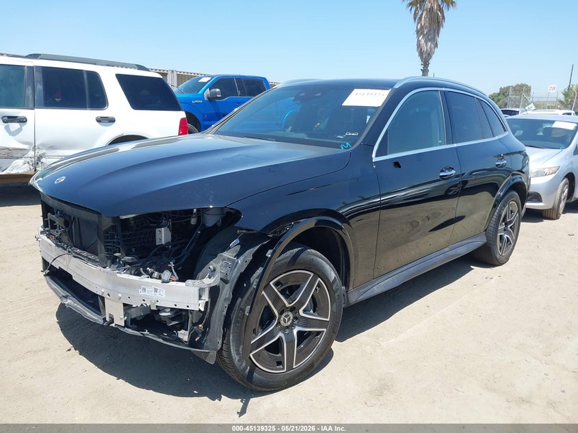 2025 Mercedes-benz Glc VIN W1NKM4HB9SF278432 IAAI salvage auction — THEFT, Salvage (California), sold $23,550 on 2026-07-20 (photo 2)