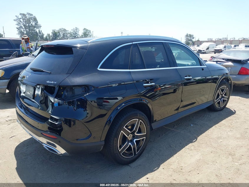 2025 Mercedes-benz Glc VIN W1NKM4HB9SF278432 IAAI salvage auction — THEFT, Salvage (California), sold $23,550 on 2026-07-20 (photo 4)