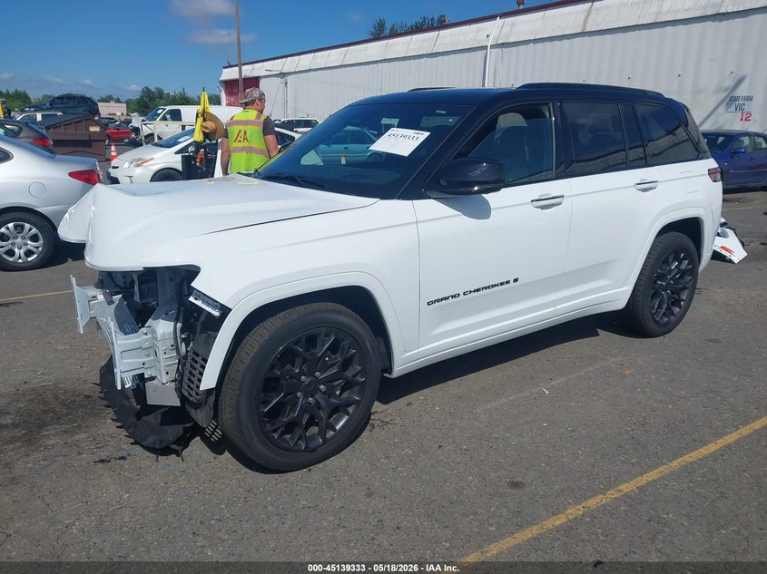 2025 Jeep Grand cherokee VIN 1C4RJHEG8S8674331 IAAI salvage auction — FRONT END, Salvage (Oregon), sold $27,900 on 2026-07-09 (photo 2)