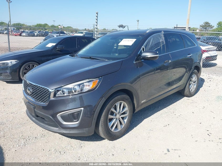 2018 Kia Sorento VIN 5XYPGDA35JG361584 IAAI salvage auction — THEFT, Salvage (Illinois), sold $2,200 on 2026-07-14 (photo 2)