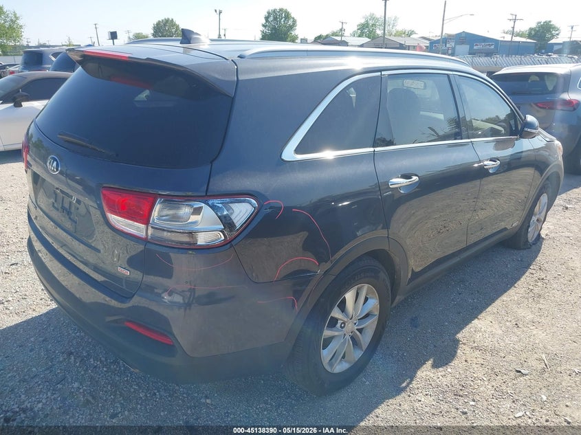 2018 Kia Sorento VIN 5XYPGDA35JG361584 IAAI salvage auction — THEFT, Salvage (Illinois), sold $2,200 on 2026-07-14 (photo 4)