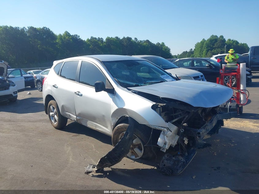 2010 Nissan Rogue sport VIN JN8AS5MT0AW028805 IAAI salvage auction — FRONT END, Salvage (North Carolina), sold $400 on 2026-07-15 (photo 1)