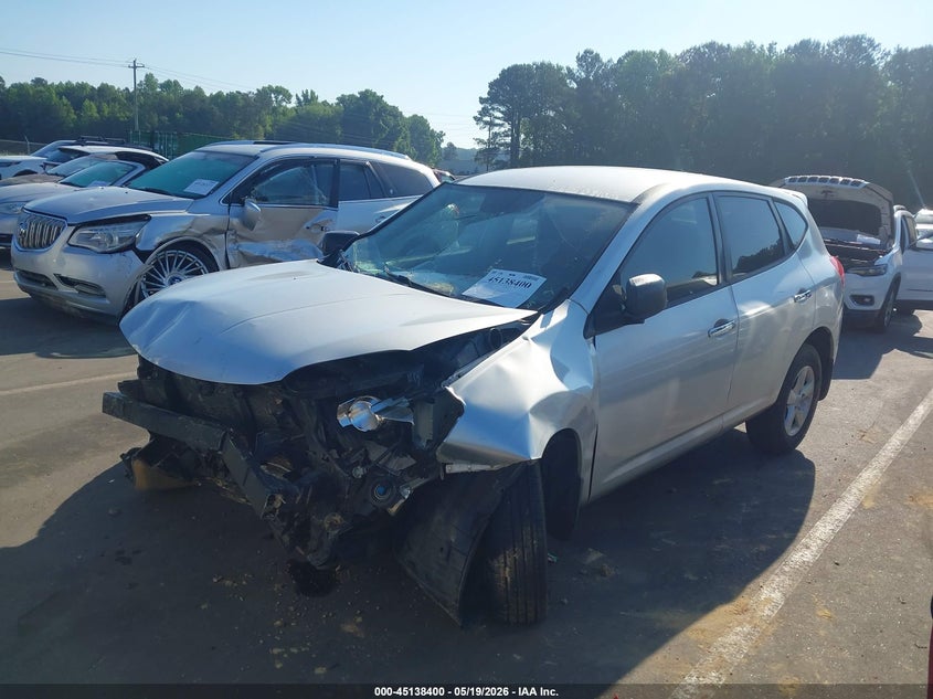 2010 Nissan Rogue sport VIN JN8AS5MT0AW028805 IAAI salvage auction — FRONT END, Salvage (North Carolina), sold $400 on 2026-07-15 (photo 2)