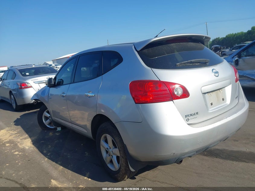 2010 Nissan Rogue sport VIN JN8AS5MT0AW028805 IAAI salvage auction — FRONT END, Salvage (North Carolina), sold $400 on 2026-07-15 (photo 3)