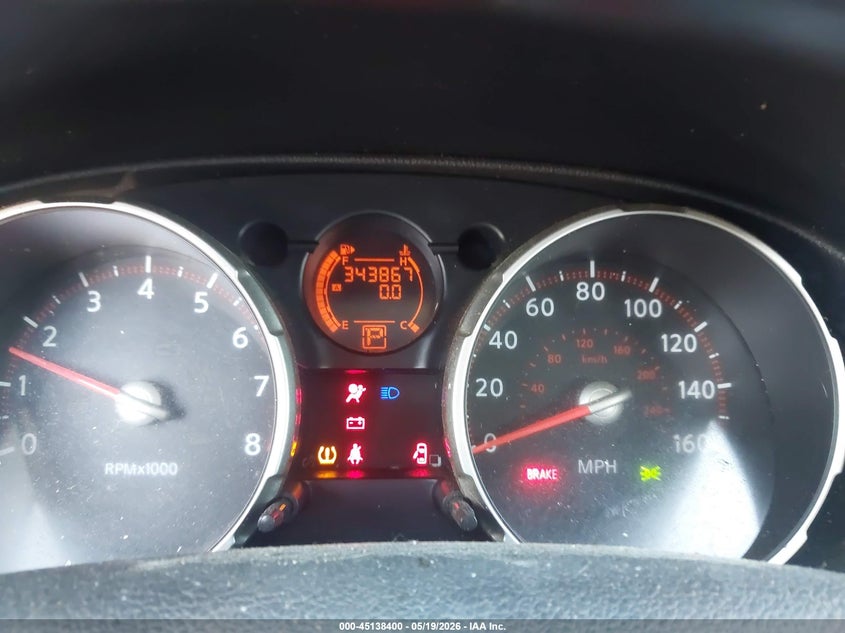2010 Nissan Rogue sport VIN JN8AS5MT0AW028805 IAAI salvage auction — FRONT END, Salvage (North Carolina), sold $400 on 2026-07-15 (photo 7)