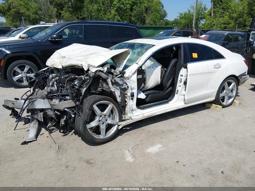 2014 Mercedes-benz Cls-klasse VIN WDDLJ7DB9EA091484 IAAI salvage auction — FRONT END, Salvage (Kansas), sold $325 on 2026-07-08 (photo 2)