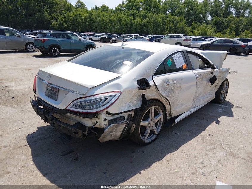 2014 Mercedes-benz Cls-klasse VIN WDDLJ7DB9EA091484 IAAI salvage auction — FRONT END, Salvage (Kansas), sold $325 on 2026-07-08 (photo 4)