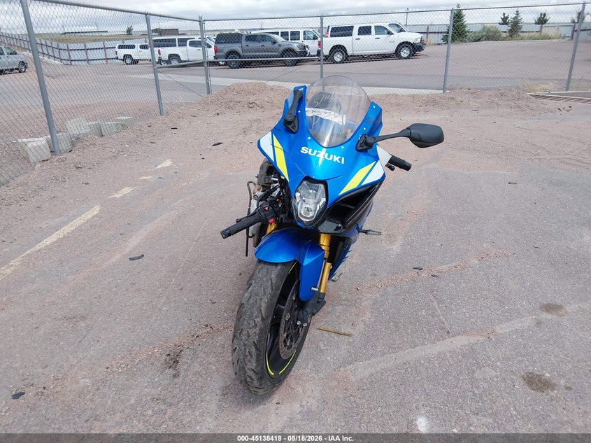 2020 Suzuki Gsx VIN JS1DM11H1L7100341 IAAI salvage auction — FRONT END, Clear (Colorado), sold $2,350 on 2026-07-28 (photo 5)