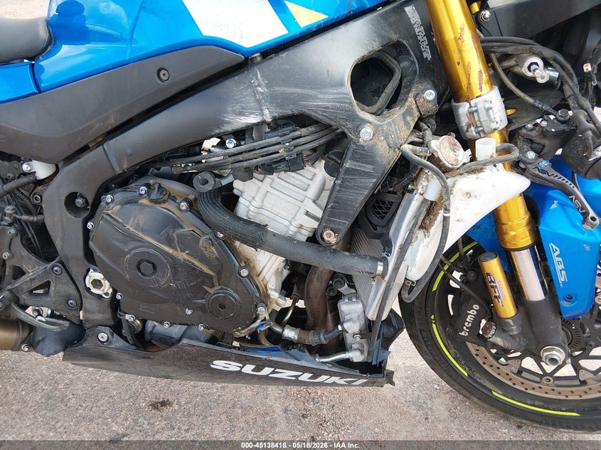 2020 Suzuki Gsx VIN JS1DM11H1L7100341 IAAI salvage auction — FRONT END, Clear (Colorado), sold $2,350 on 2026-07-28 (photo 8)