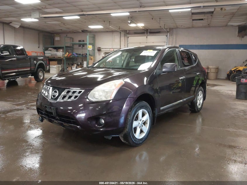 2013 Nissan Rogue VIN JN8AS5MV8DW140841 IAAI salvage auction — RIGHT SIDE, Salvage (Maine), sold $25 on 2026-07-27 (photo 2)