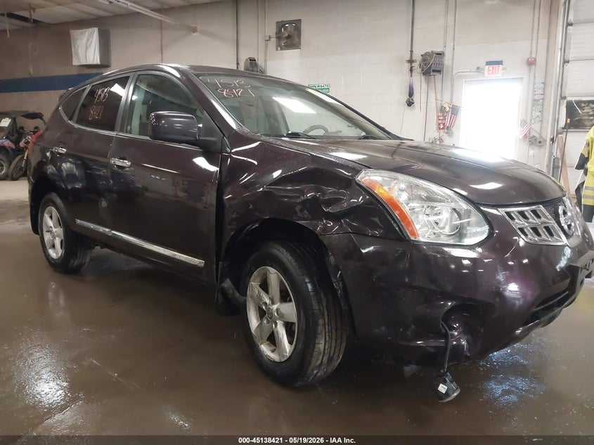 2013 Nissan Rogue VIN JN8AS5MV8DW140841 IAAI salvage auction — RIGHT SIDE, Salvage (Maine), sold $25 on 2026-07-27 (photo 6)
