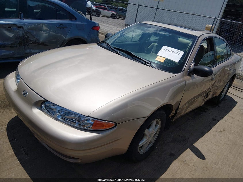 2003 Oldsmobile Alero VIN 1G3NL52F83C233896 IAAI salvage auction — LEFT SIDE, Salvage (West Virginia), sold $375 on 2026-07-23 (photo 2)