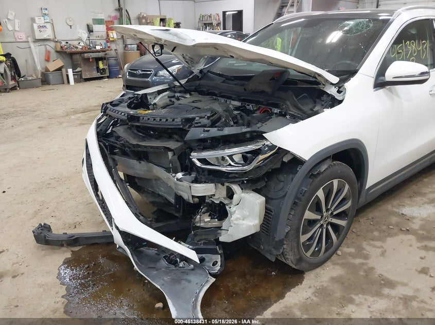 2021 Mercedes-benz Gla-klasse VIN W1N4N4HB5MJ180147 IAAI salvage auction — FRONT END, Salvage Title, sold $4,250 on 2026-07-09 (photo 6)