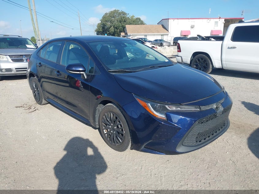 2020 Toyota Corolla VIN 5YFEPRAE7LP089186 IAAI salvage auction — LEFT REAR, Rebuildable (Florida), sold $4,075 on 2026-07-07 (photo 1)