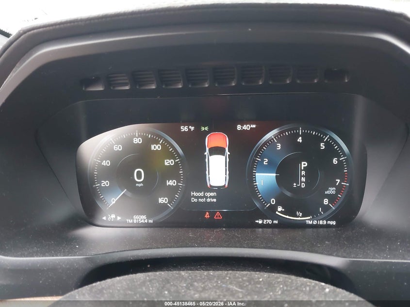 2019 Volvo Xc90 VIN YV4A22PL9K1420439 IAAI salvage auction — RIGHT FRONT, Salvage Title, sold $11,800 on 2026-08-27 (photo 7)