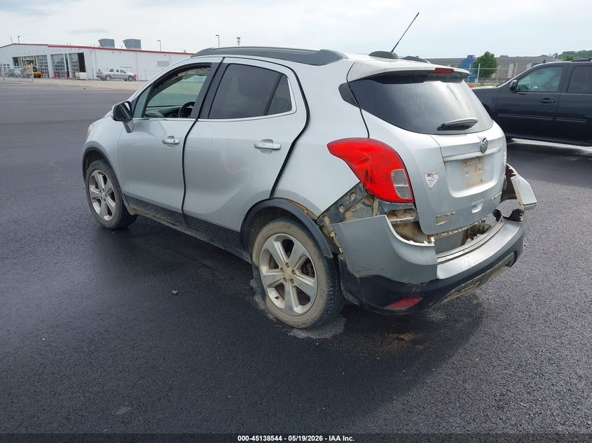 2015 Buick Encore VIN KL4CJASB5FB174474 IAAI salvage auction — REAR END, Salvage (Illinois), sold $925 on 2026-07-14 (photo 3)