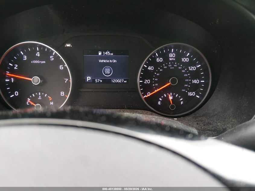 2020 Kia Sportage VIN KNDPNCAC9L7804111 IAAI salvage auction — HAIL, Clear (Missouri), sold $25 on 2026-07-27 (photo 7)