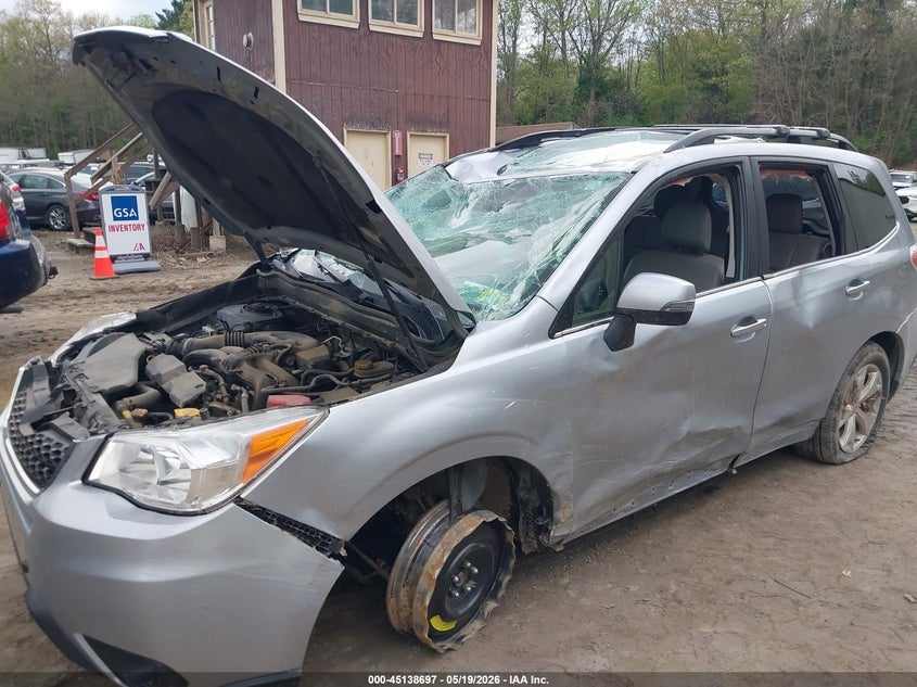 2014 Subaru Forester VIN JF2SJAMC2EH476888 IAAI salvage auction — ROLLOVER, Salvage (Vermont), sold $225 on 2026-07-09 (photo 6)