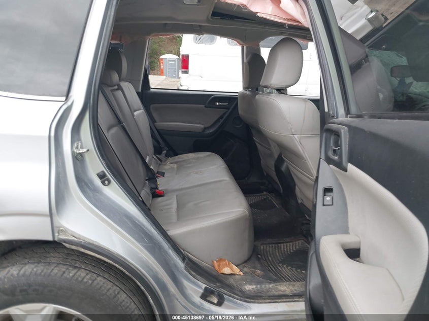 2014 Subaru Forester VIN JF2SJAMC2EH476888 IAAI salvage auction — ROLLOVER, Salvage (Vermont), sold $225 on 2026-07-09 (photo 8)