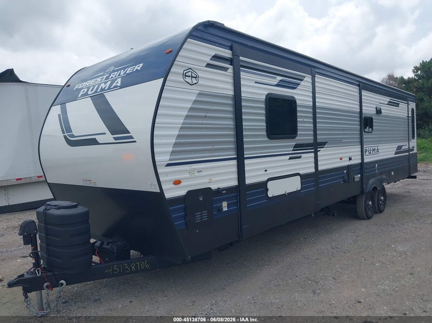 2026 Forest river Other VIN 4X4TPUG27TP106104 IAAI salvage auction — STORM DAMAGE, Salvage (Indiana), sold $10,100 on 2026-07-22 (photo 2)